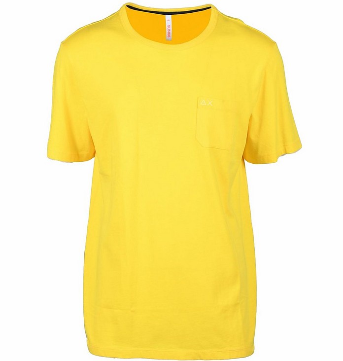 Men's Yellow T-Shirt - SUN68