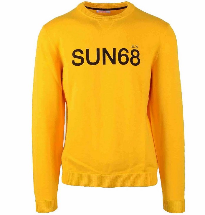 Men's Yellow Sweater - SUN68