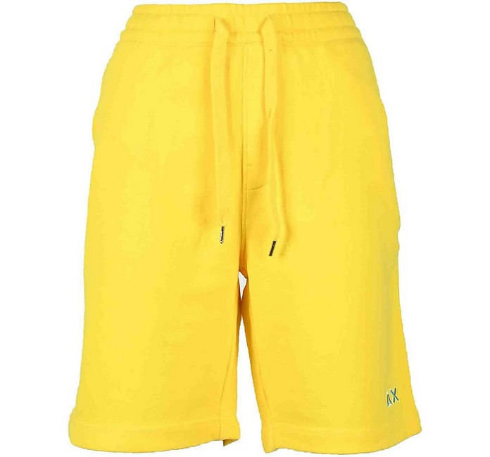 Men's Yellow Bermuda Shorts - SUN68