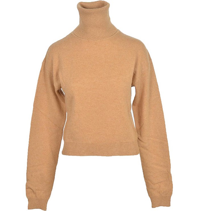 Women's Camel Sweater - N.O.W. 
