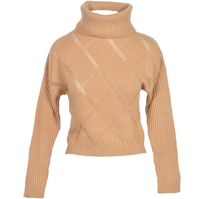 Women's Beige Sweater - N.O.W. 