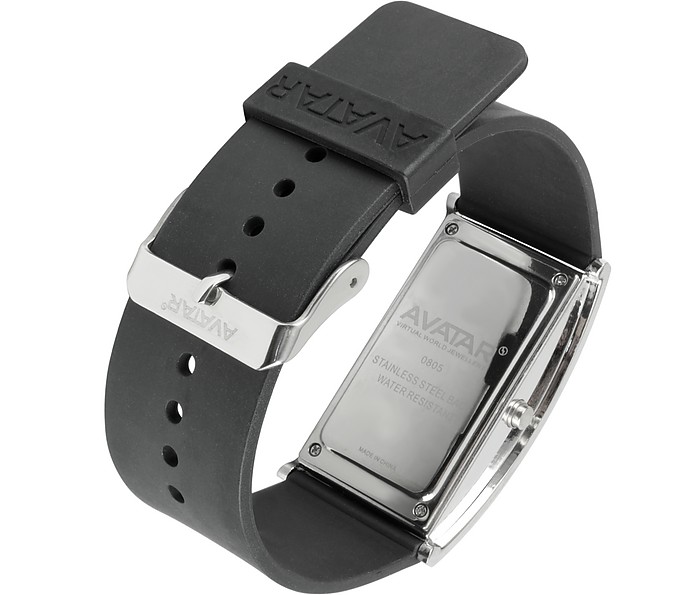 Zoppini Black Avatar - Large Digit Watch at FORZIERI