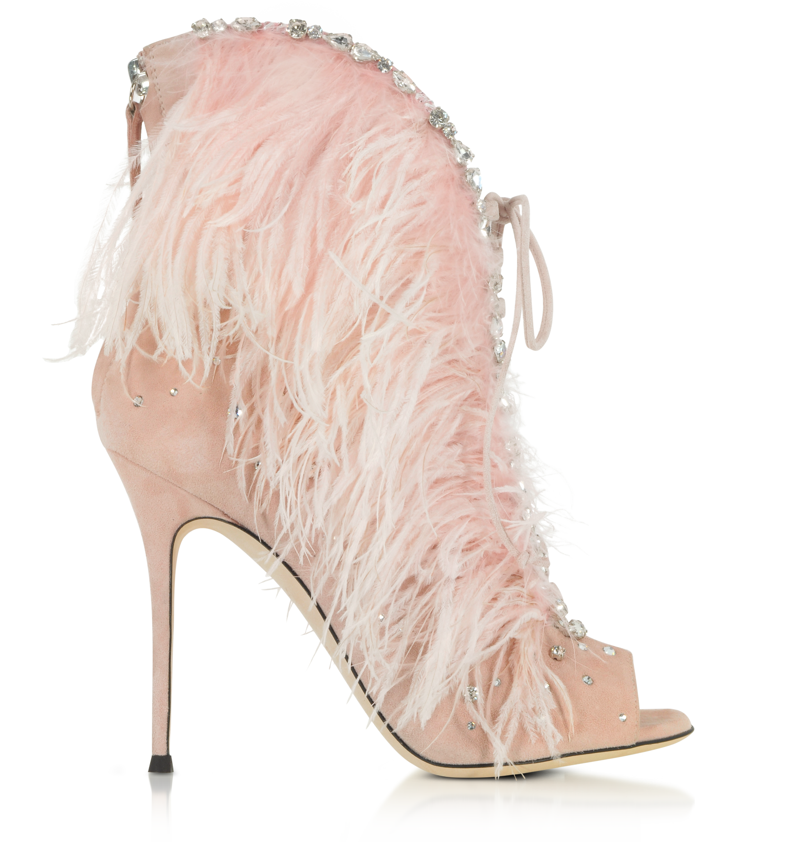 giuseppe feather heels