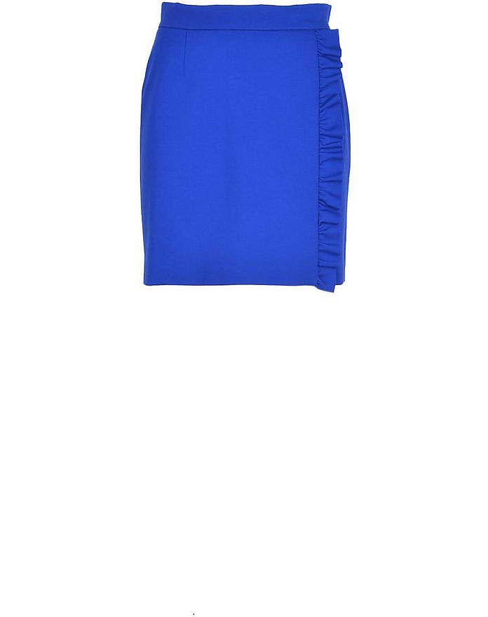 Women's Blue Skirt - Jucca