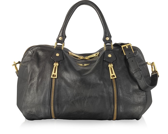 Zadig & Voltaire Black Sunny City Bag at FORZIERI