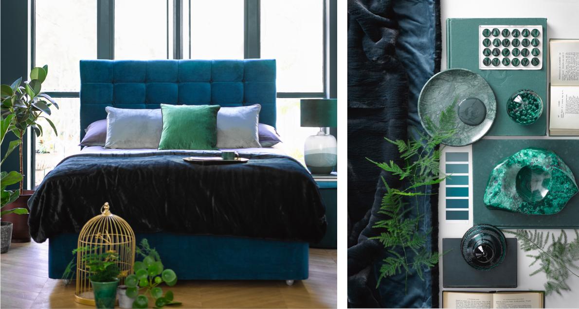 Create A Chic Bedroom With Green Interior The Emerald Isle