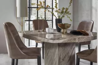 Stone top deals kitchen table