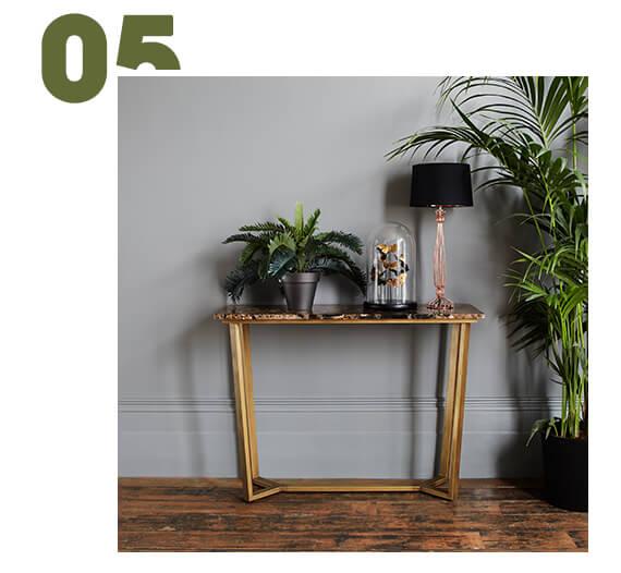 5 cool ways to use a console table Furniture Village