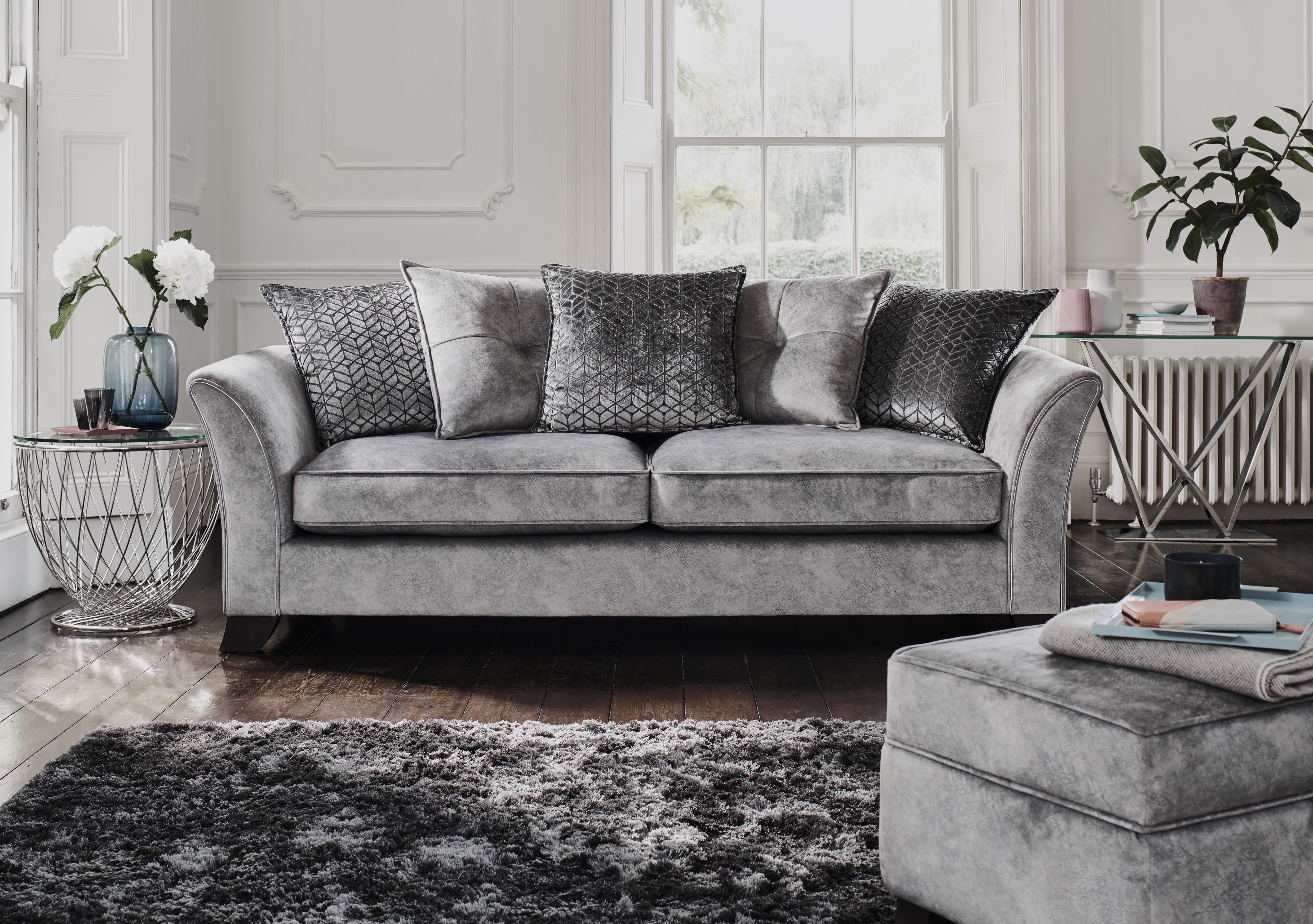 Grey Sofa Living Room Ideas Pinterest ~ Dark Grey Gray Decor Sofa Sofas ...