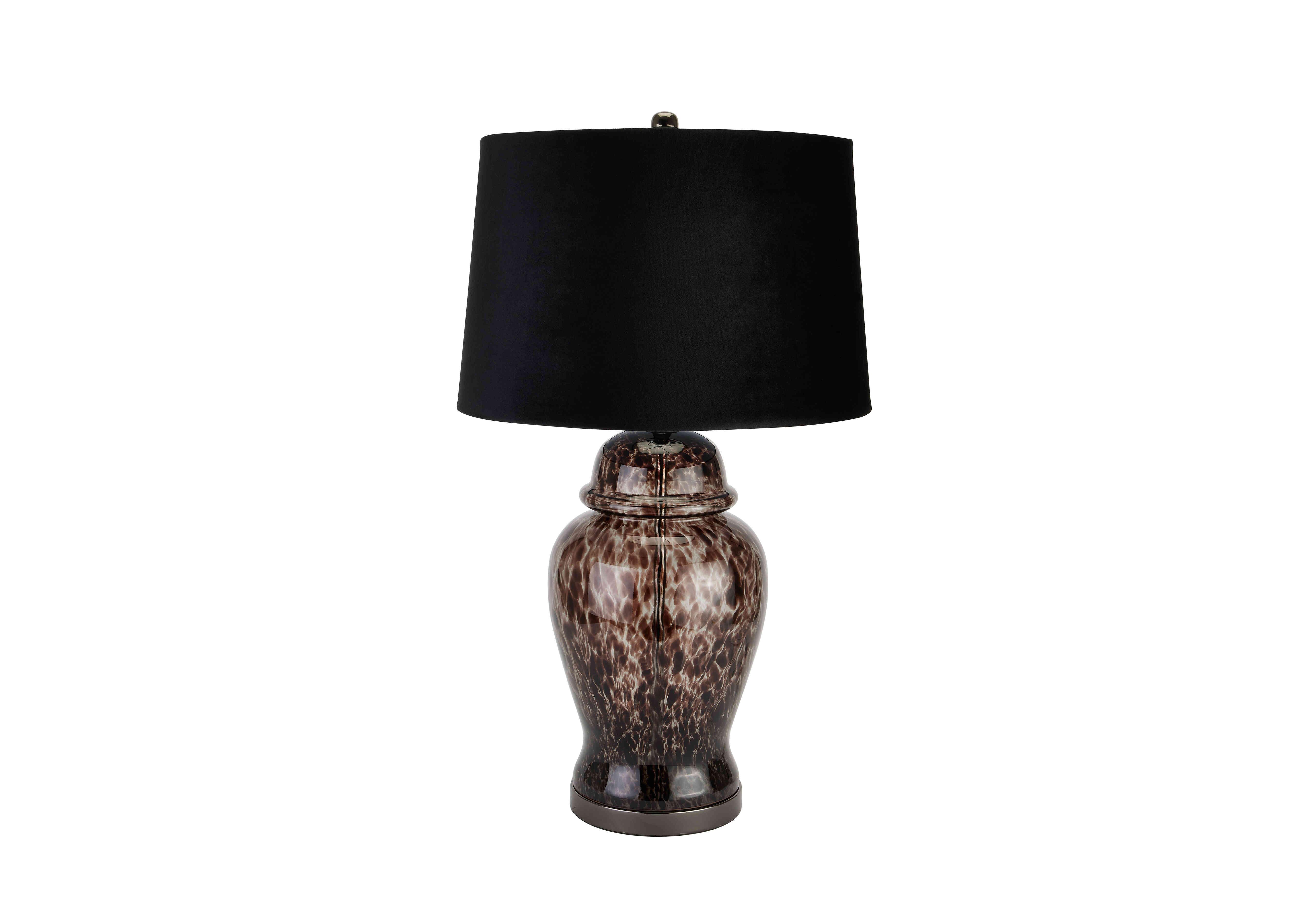 Acanto Black Table Lamp Furniture Village