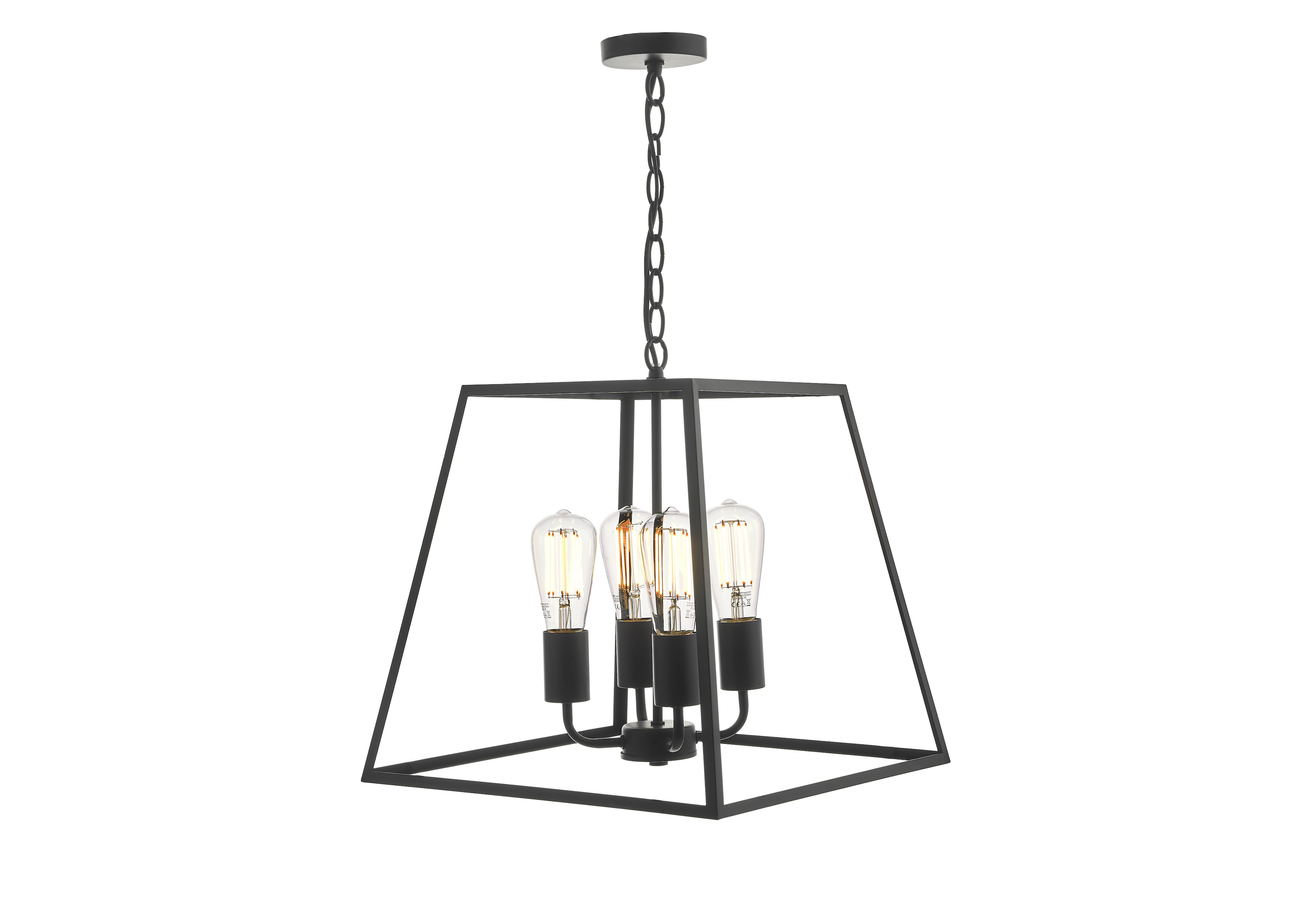 Academy 4 Light Lantern Ceiling Light Furniture Village