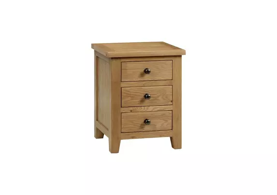 American oak deals bedside table