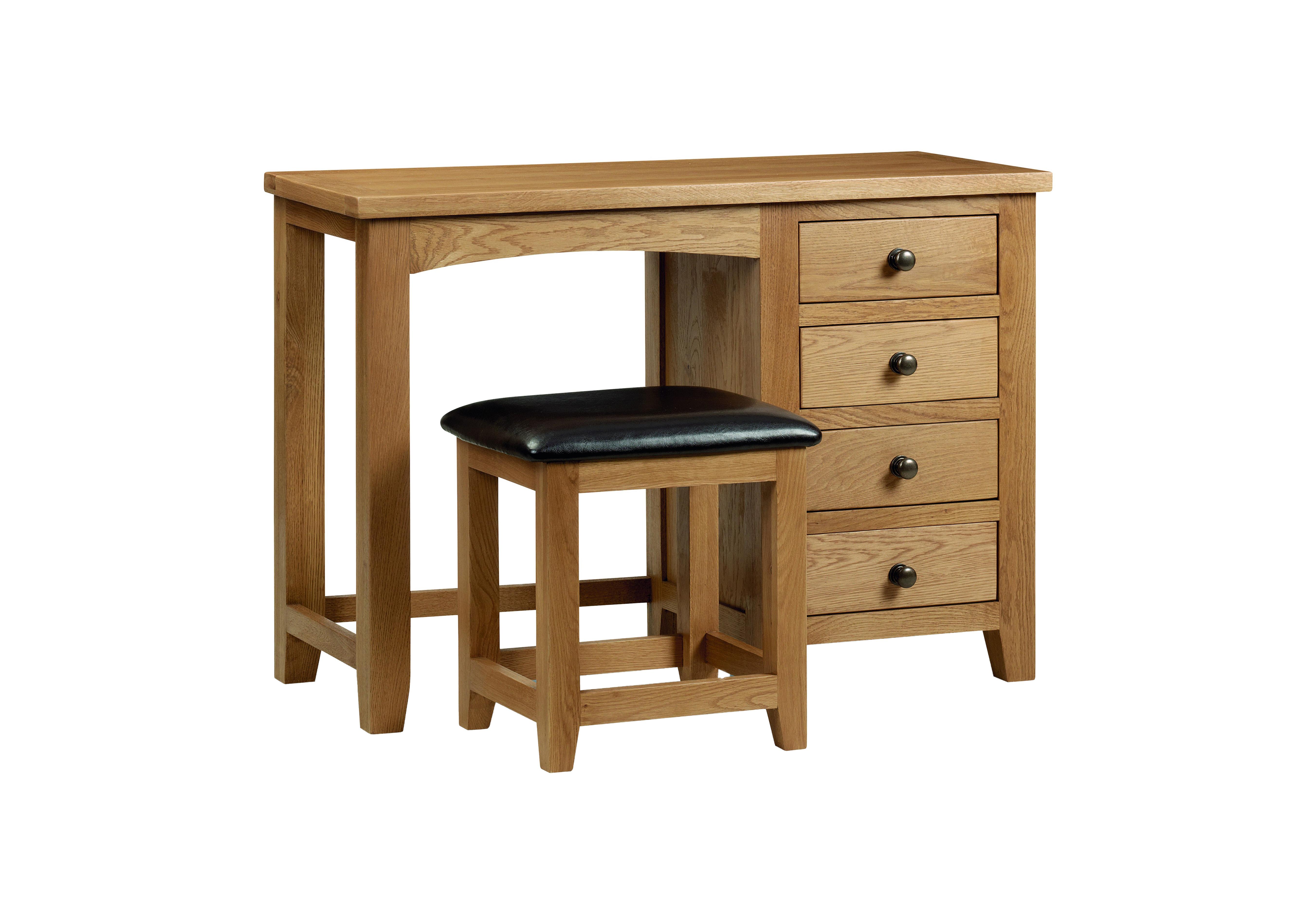 Addison Single Pedestal Dressing Table Furniture Village