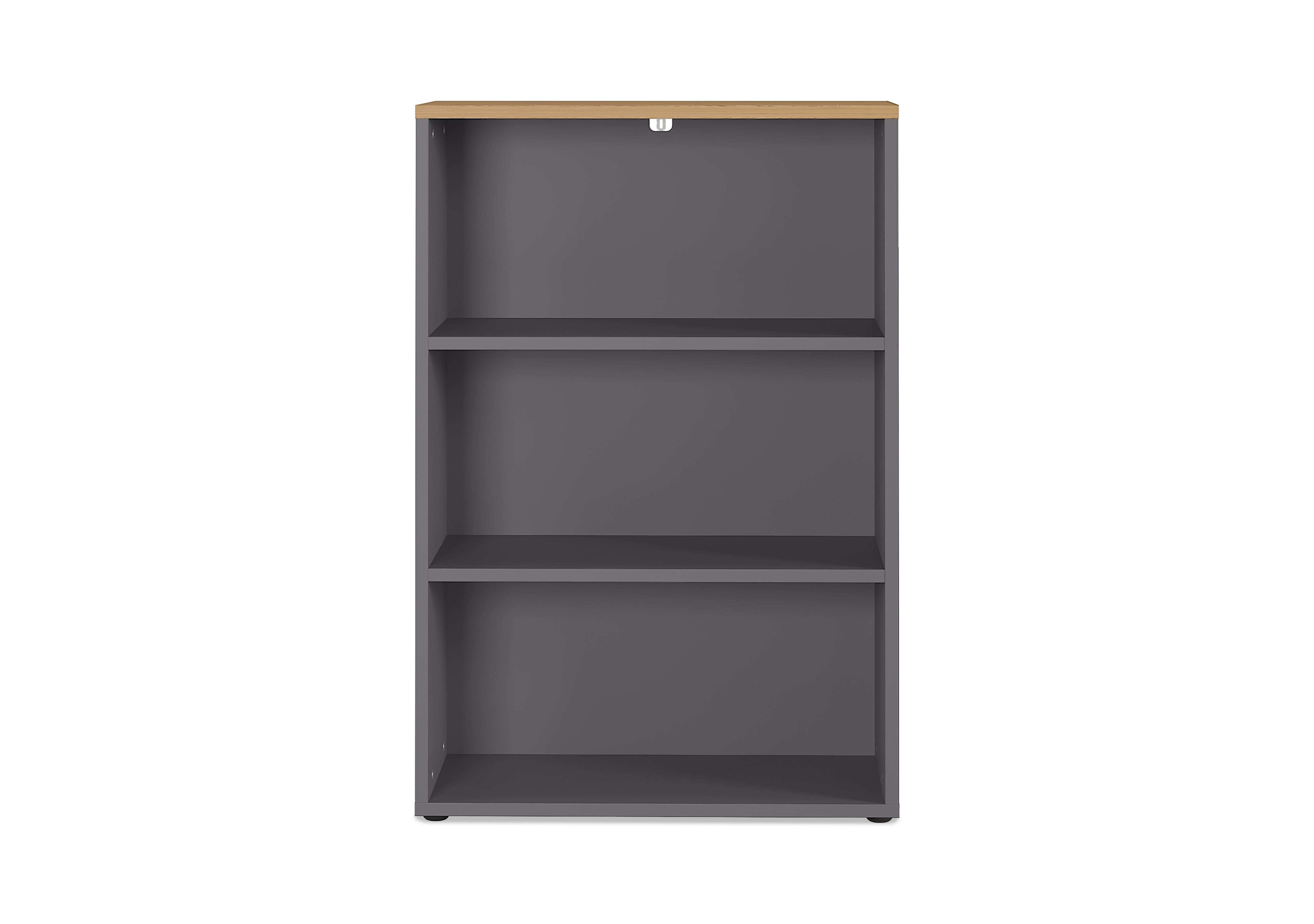 Agenda 3 Shelf Wide Bookcase Furniture Village