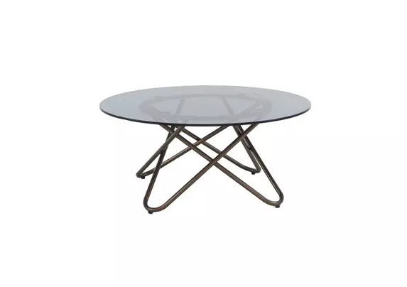 Skinny black deals coffee table