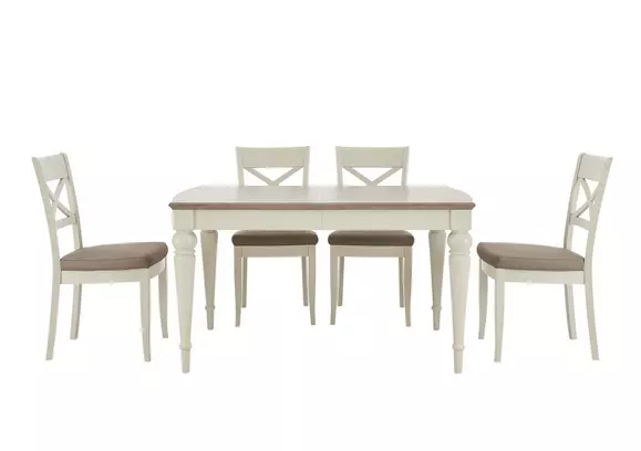 Dining table and discount chairs furniture village