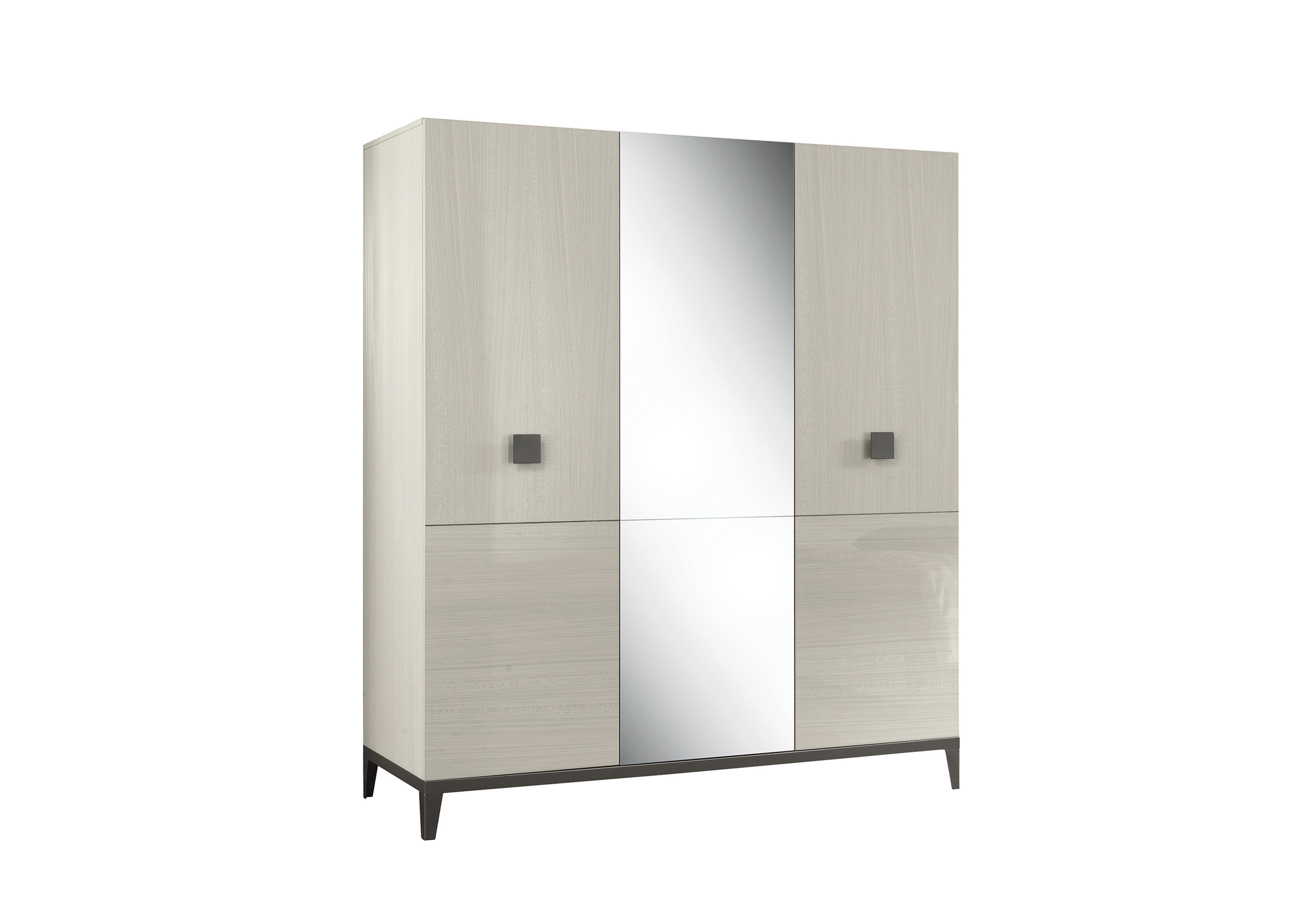Alpine 3 Door Mirror Wardrobe ALF Furniture Village