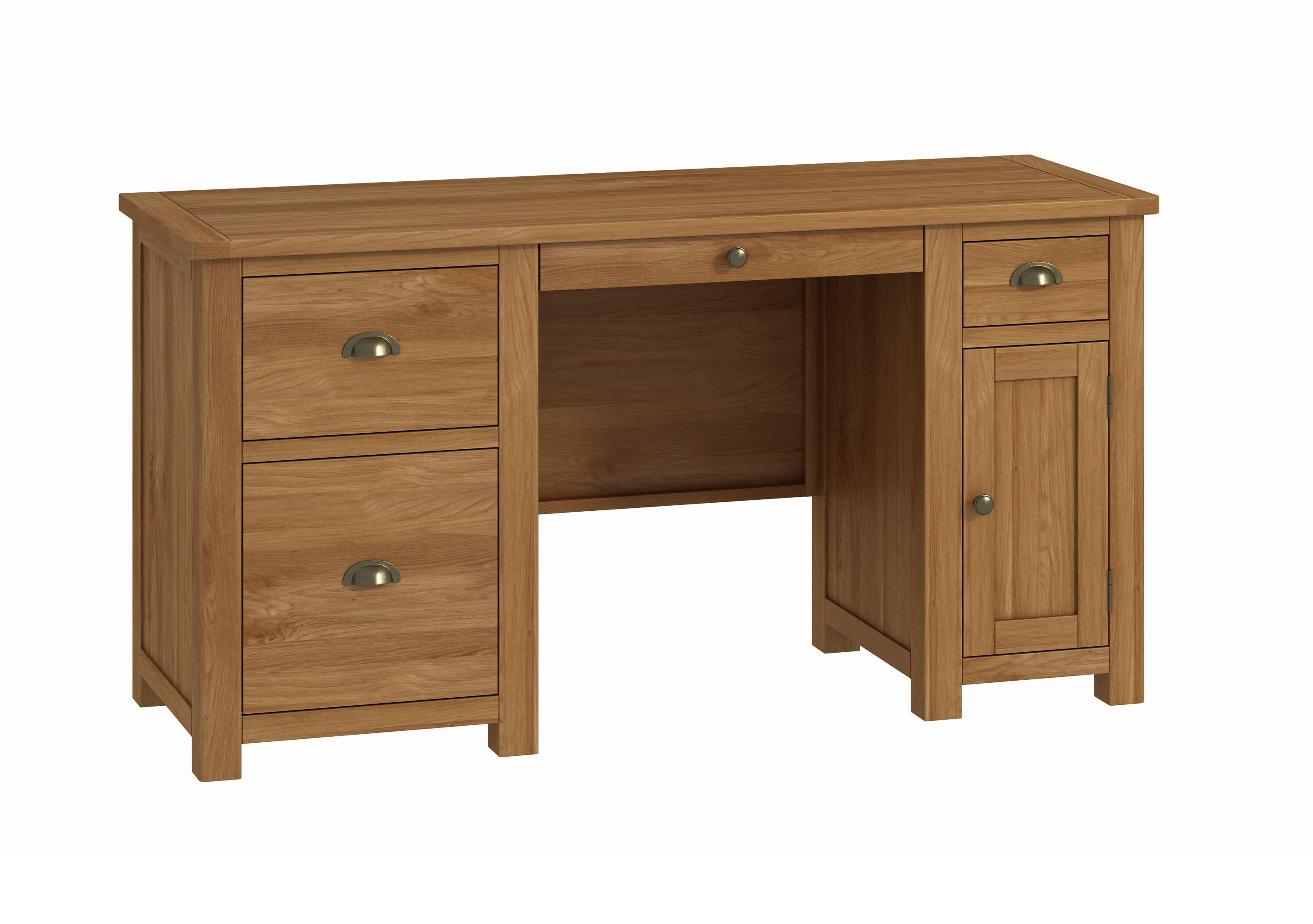 Atlantic Double Pedestal Desk Furniture Village