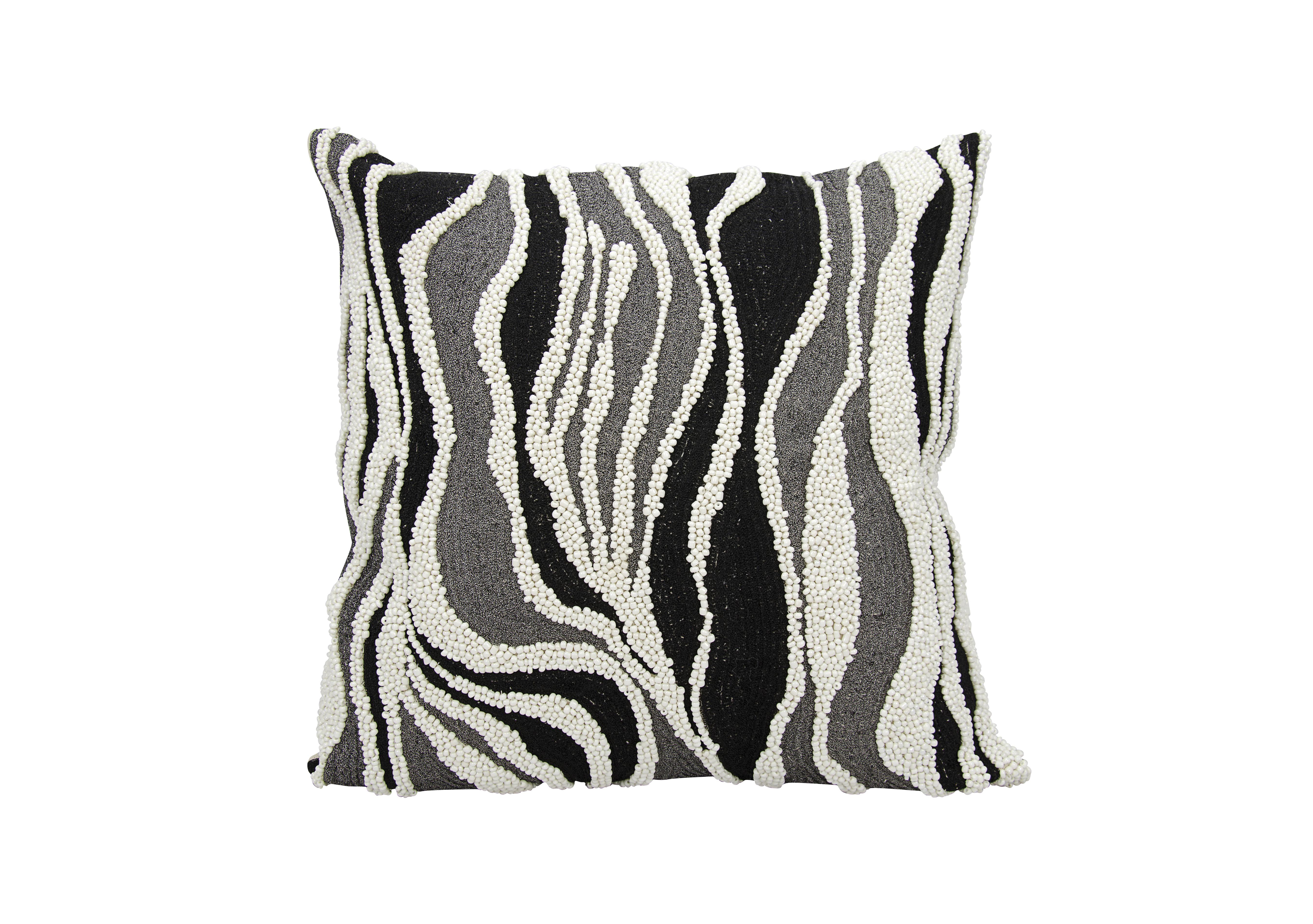Beaded Zebra Cushion Furniture Village