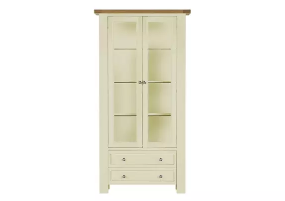 Painted oak deals display cabinets