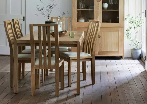 Oak furniture deals village dining table