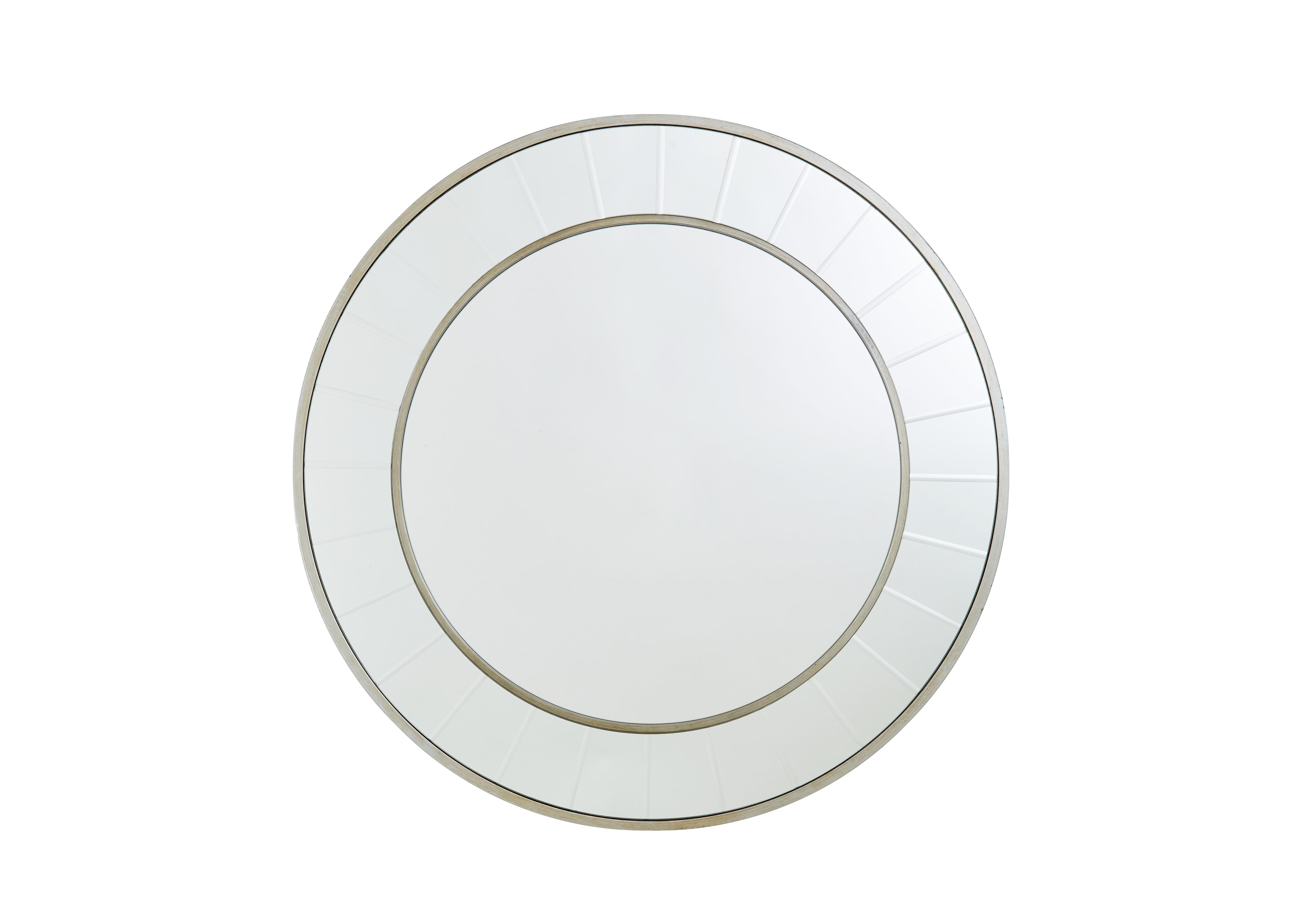 Brilliant Cut Circle Mirror Furniture Village