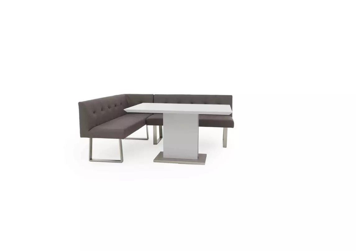 Park Avenue Dining Table and Left Hand Facing Corner Bench Dining