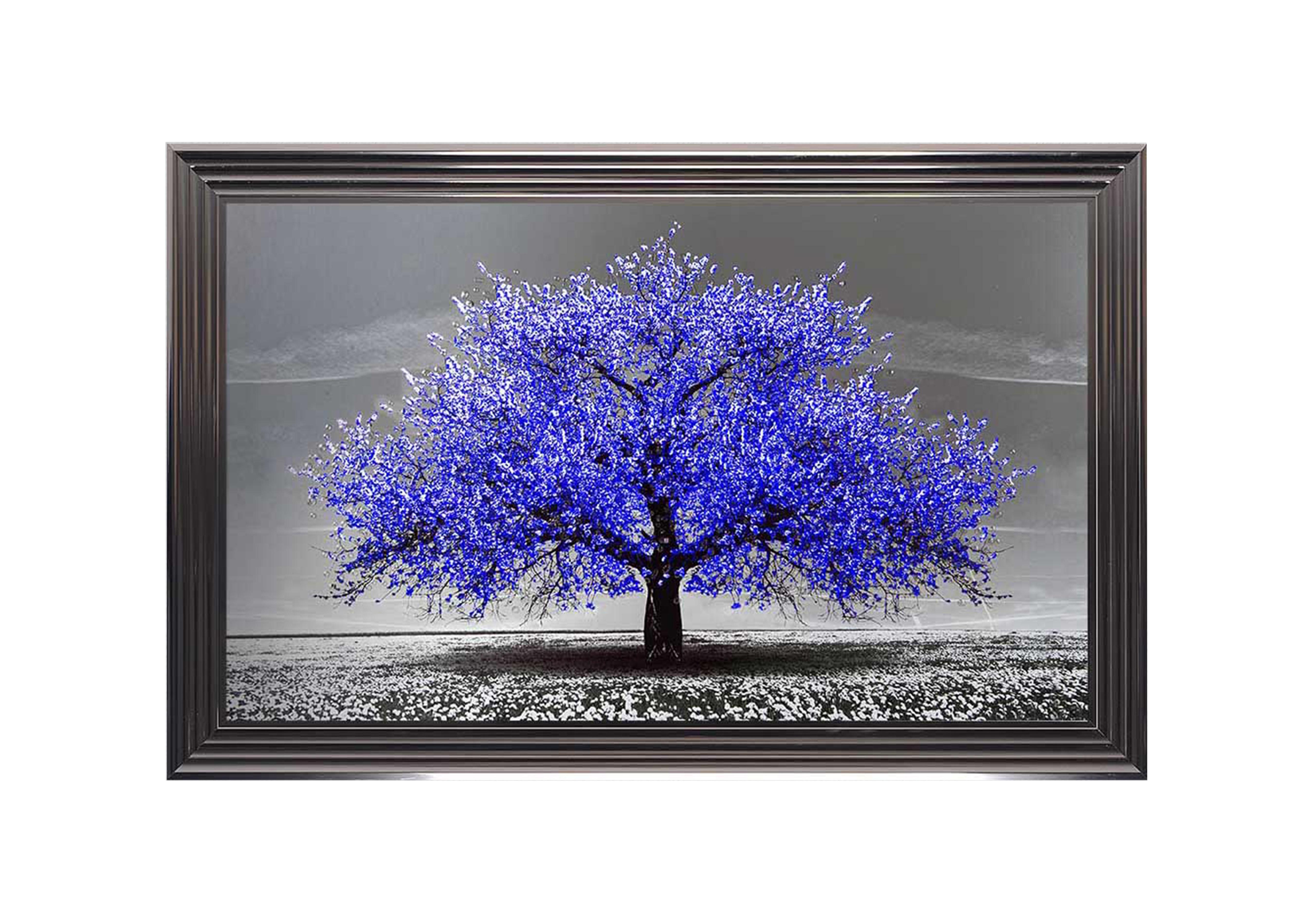 Navy Cherry Tree Framed Art Furniture Village
