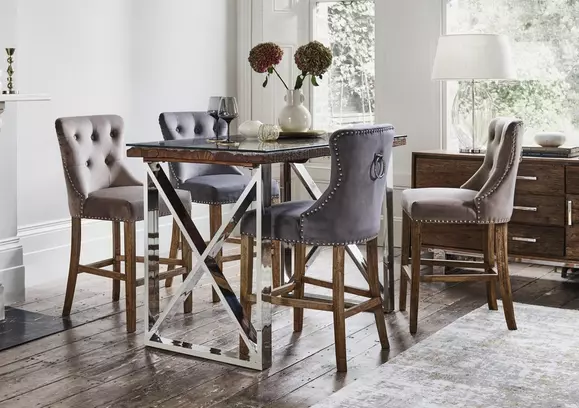 Bar table for online dining room