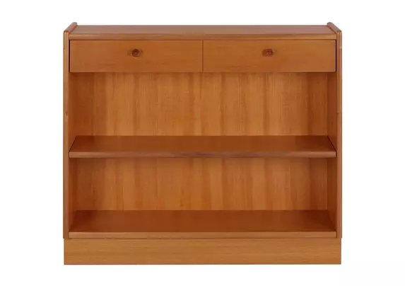 Classic Low Open Bookcase Nathan Furniture Village