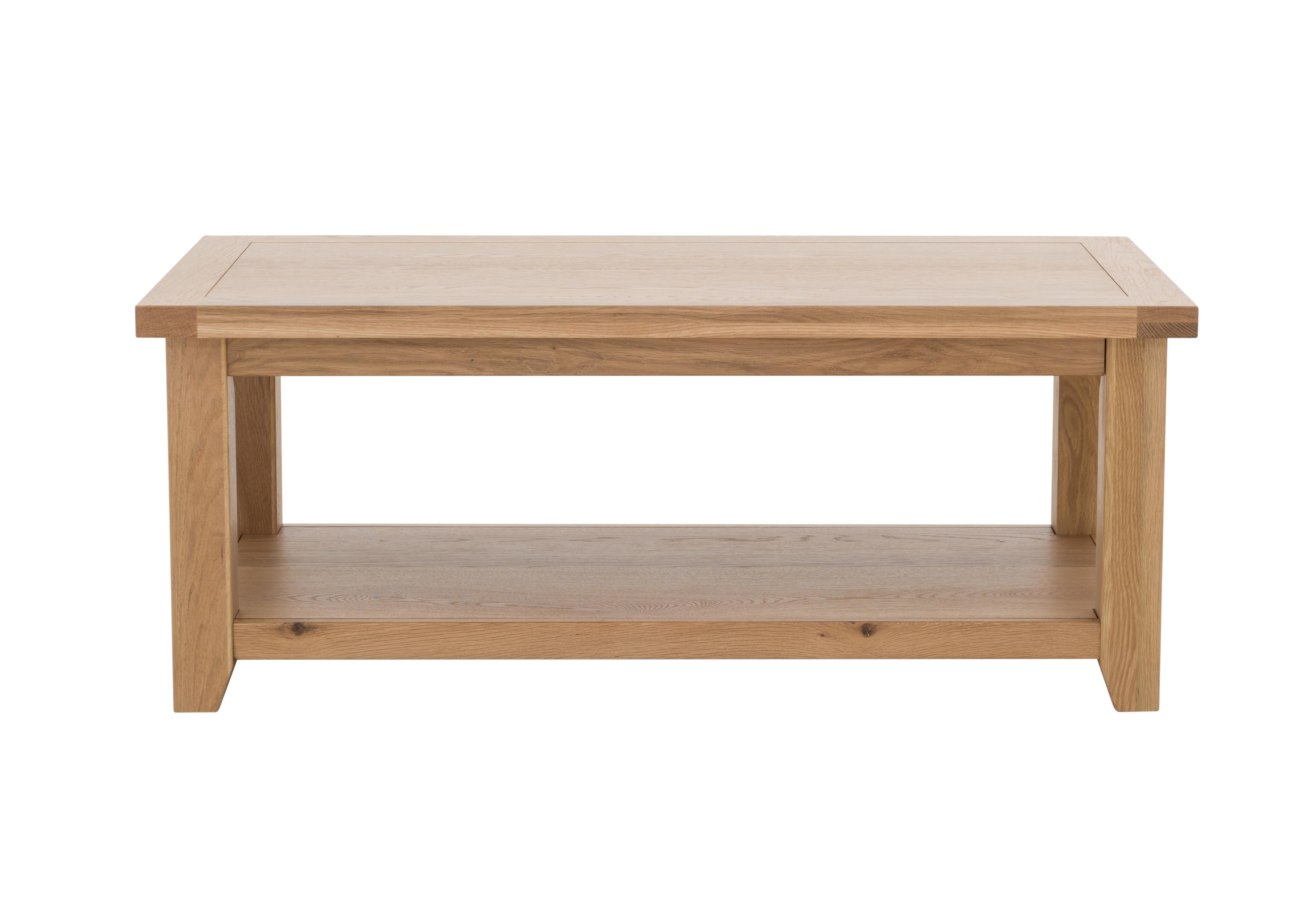 California Solid Oak Coffee Table Furnitureland Furniture Village