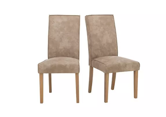 Suede dining store chairs