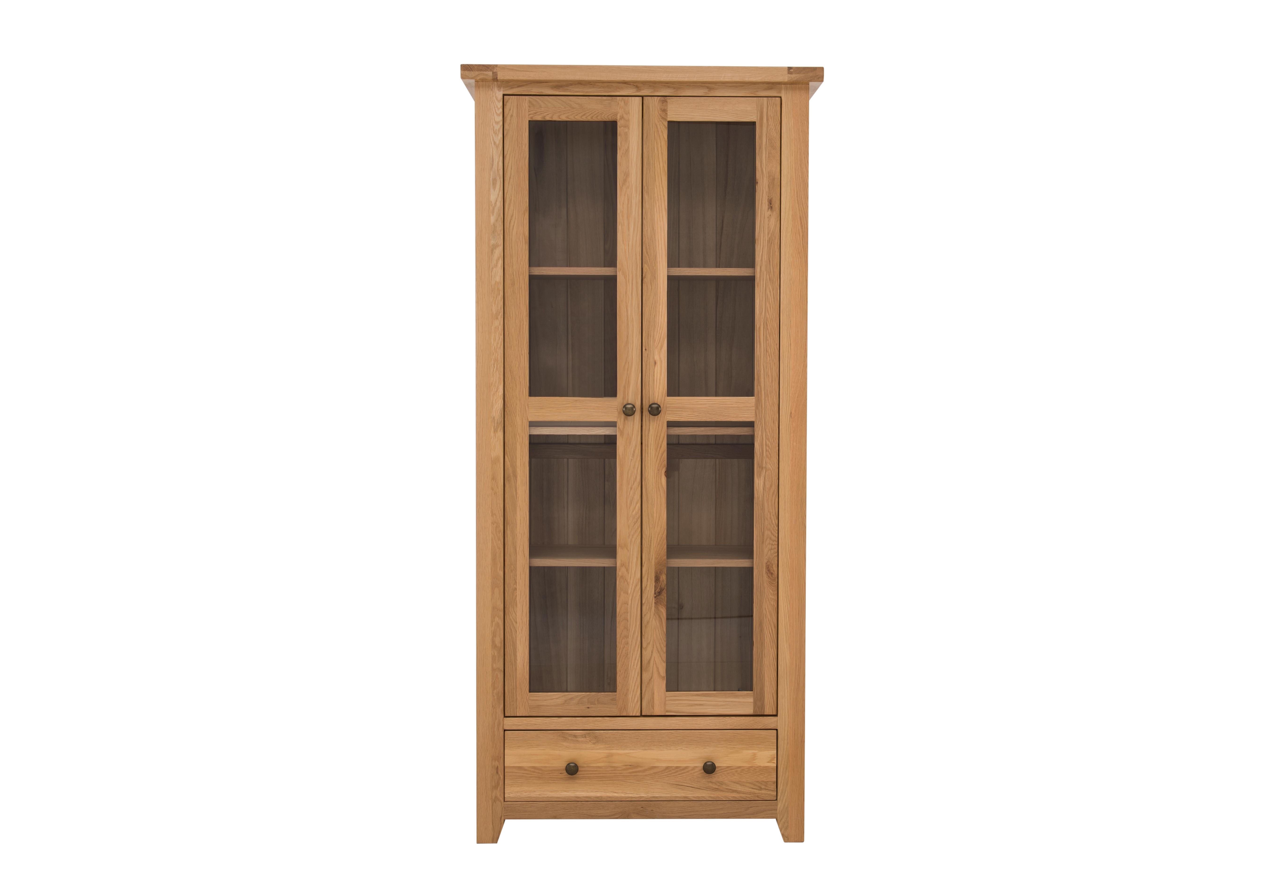 California Solid Oak Display Unit Furnitureland Furniture Village