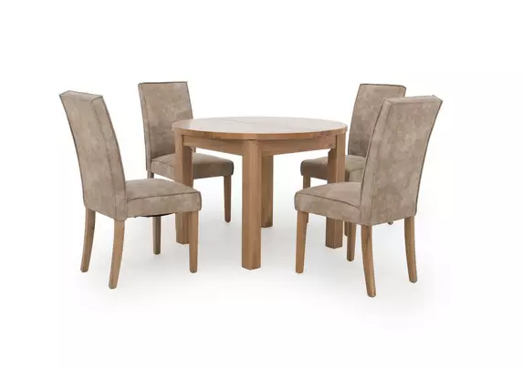 Oak express deals dining chairs