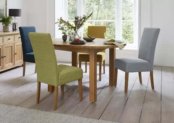 Oak furniture village dining shop table