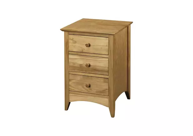Chilton Pine Bedside Cabinet Furniture Village