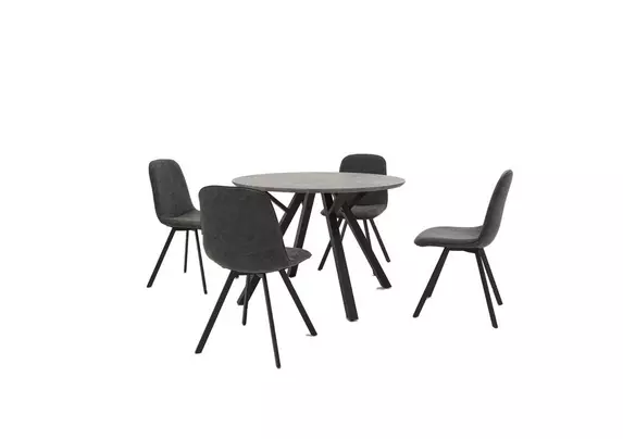 Diego round store dining table