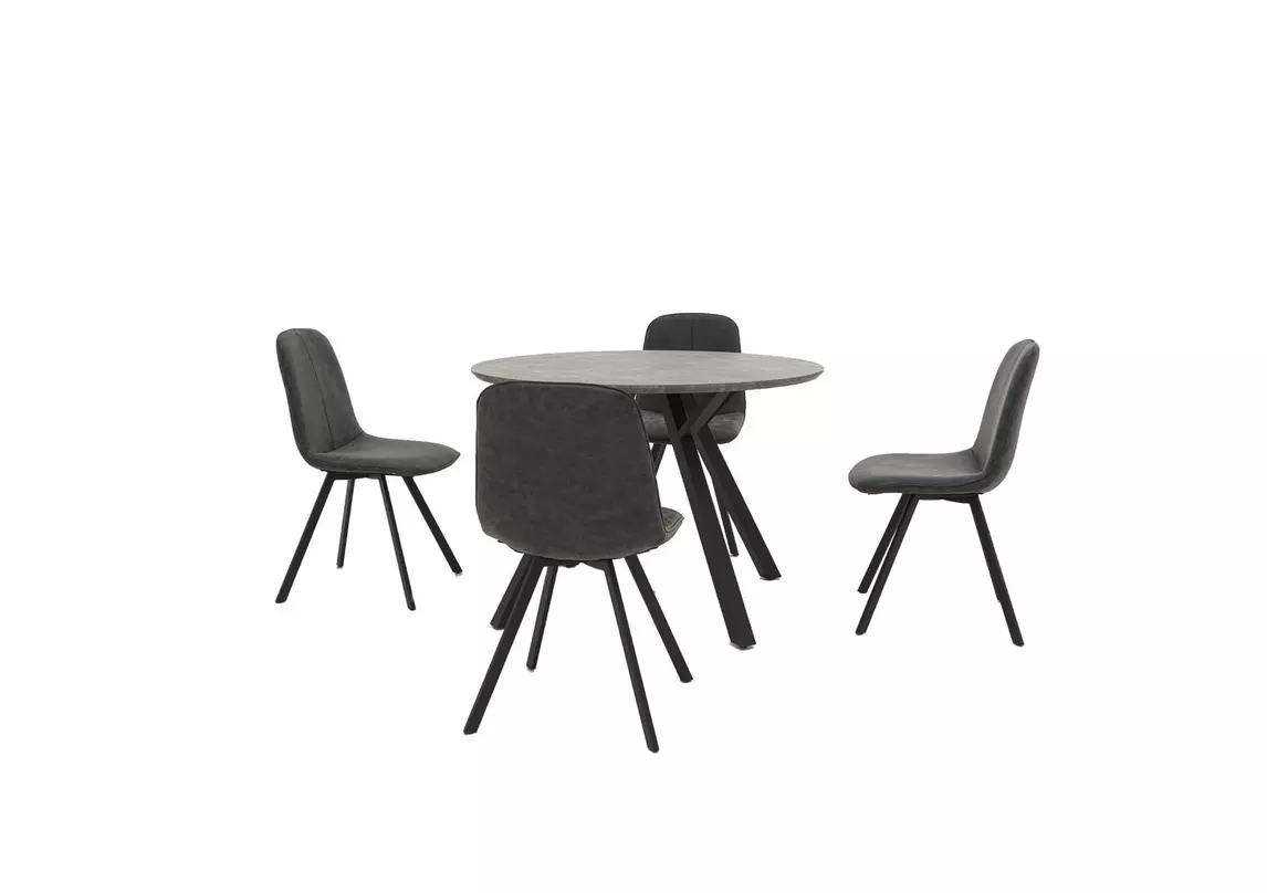 Diego round store dining table