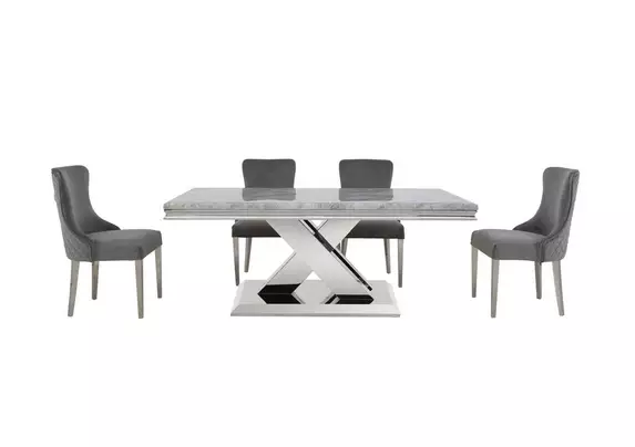 Dining table and chairs furniture online village