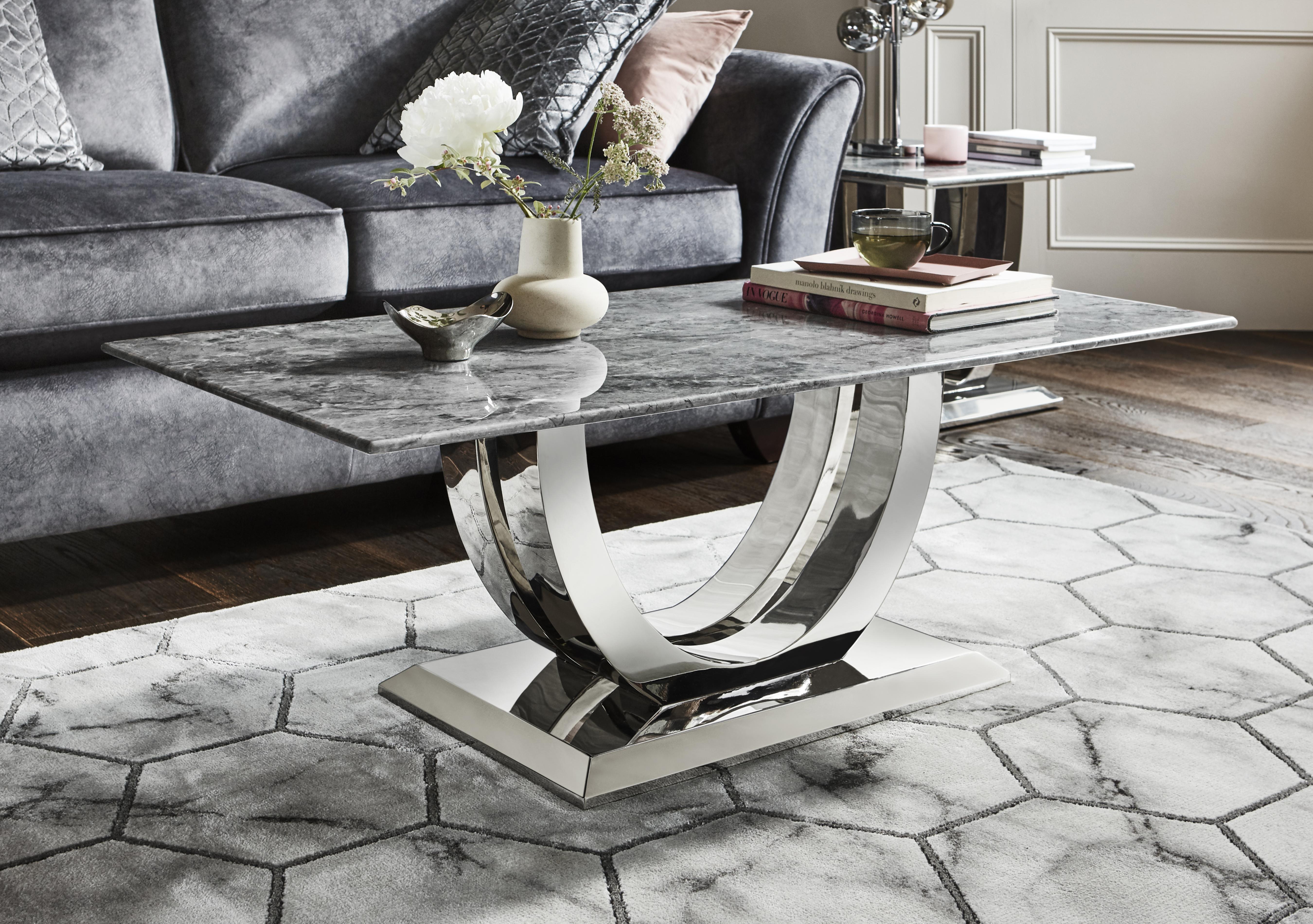 Furniture village deals coffee tables glass