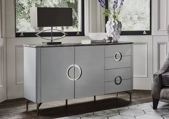 Grey on sale hallway sideboard