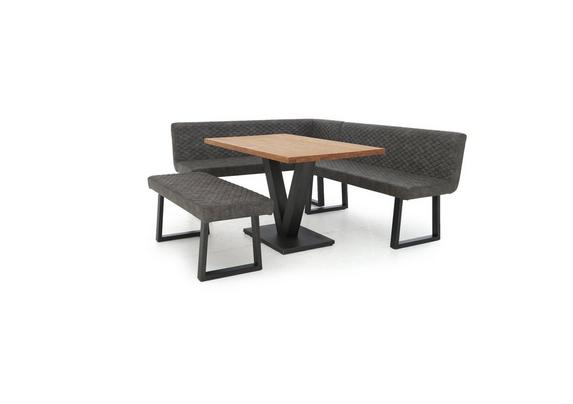 Compact Earth Dining Table Right Hand Facing Corner Dining Bench And Low Dining Bench Furniture Village