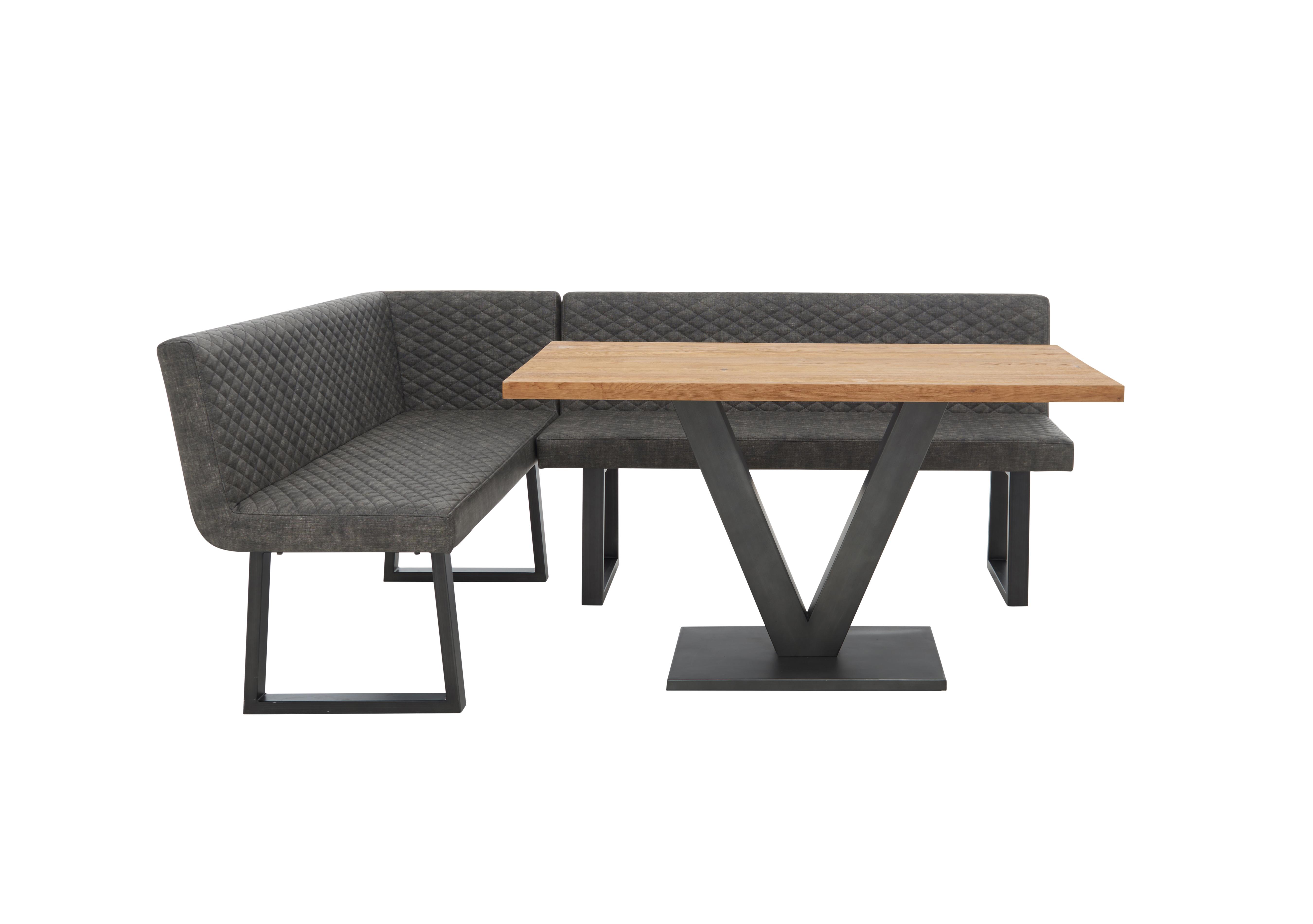 Compact Earth Dining Table and Left Hand Facing Corner 