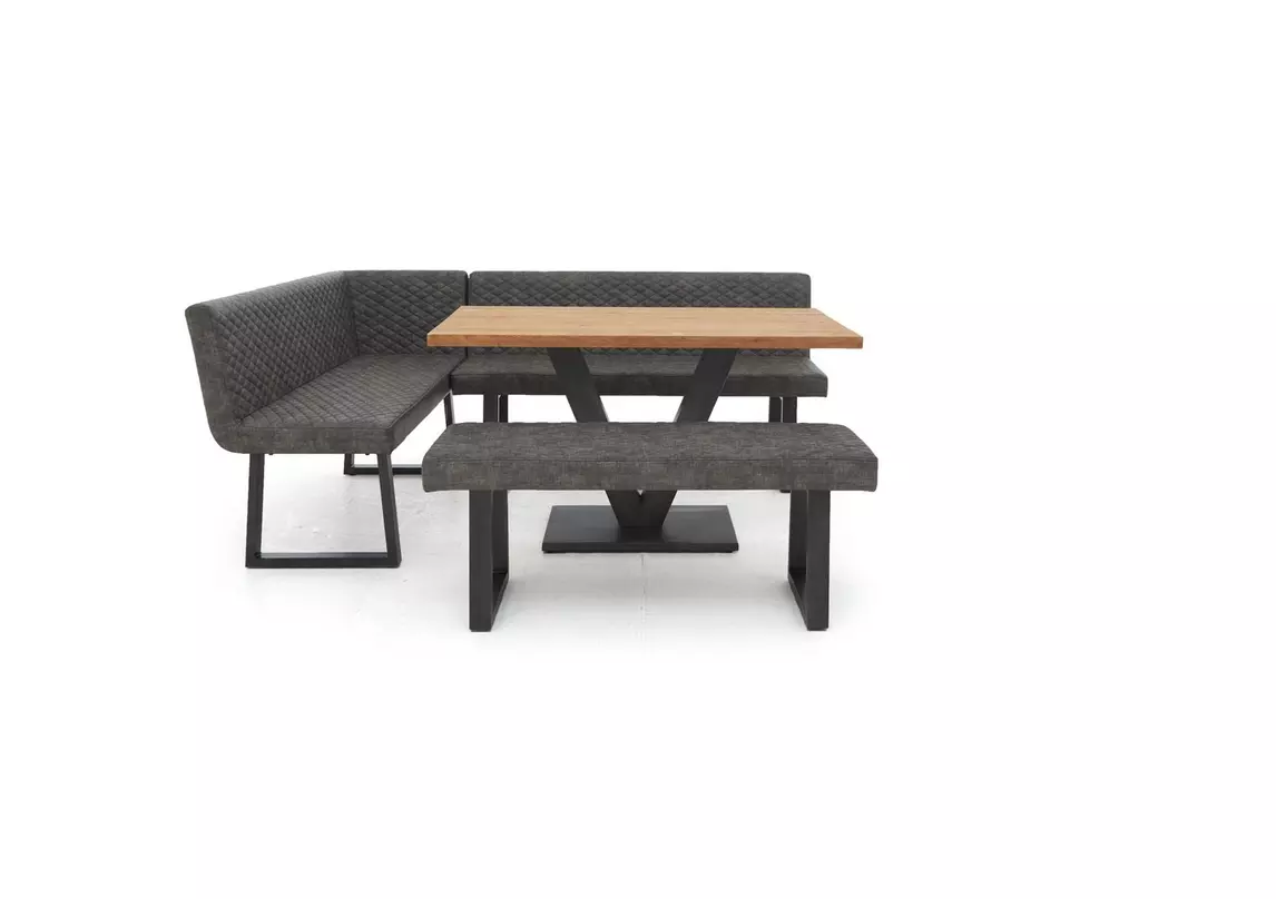 Corner unit shop dining table