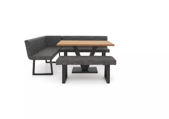 Left hand corner online dining bench