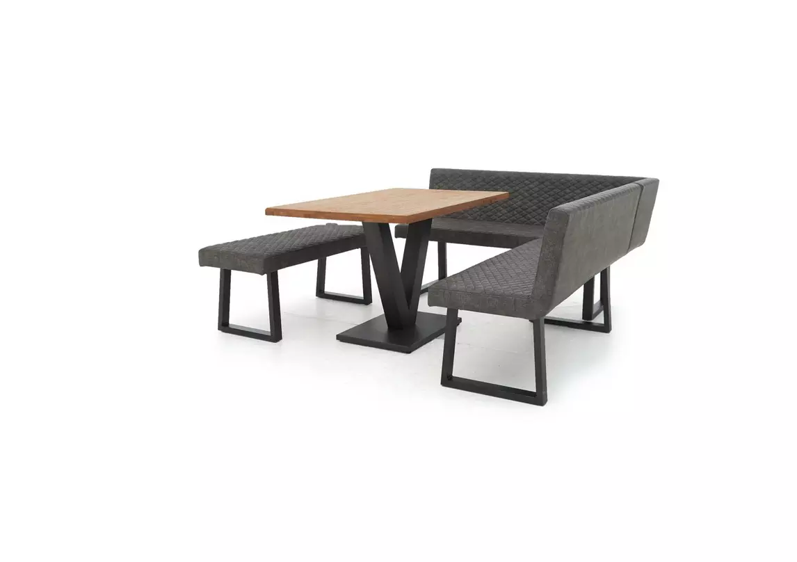Furniture village store corner bench
