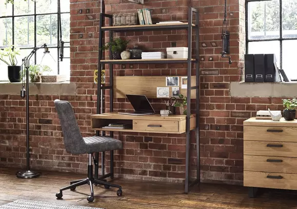 Industrial style home office outlet furniture