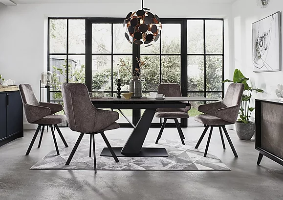 Glass Dining Tables In All Shapes Furniture Village