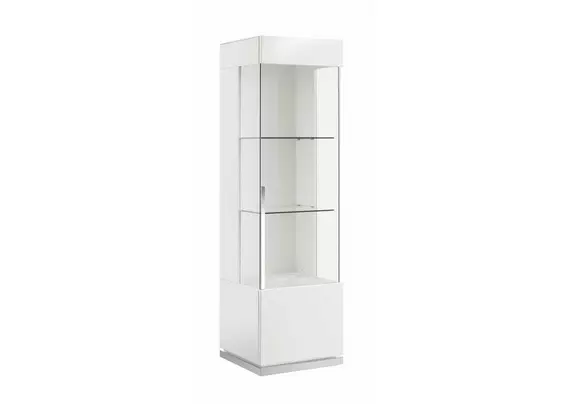 Double glass door 2024 curio cabinet