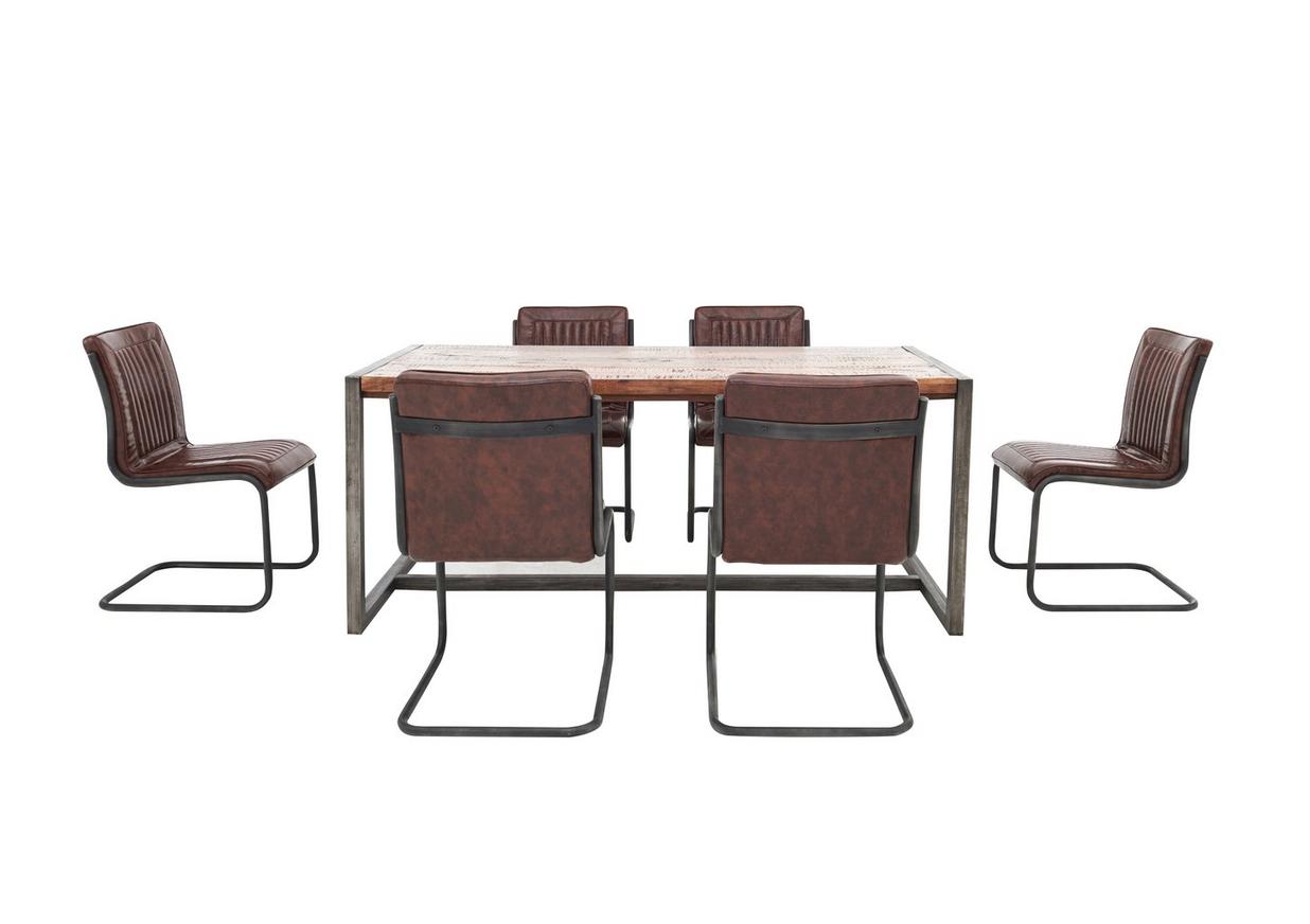 Fire Dining Table And 6 Chairs Furniture Village